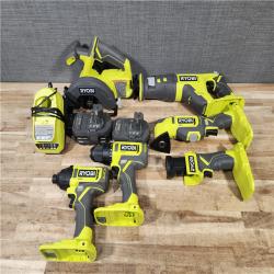 HOUSTON LOCATION - AS - IS RYOBI ONE+ 18V Cordless 6-Tool Combo
