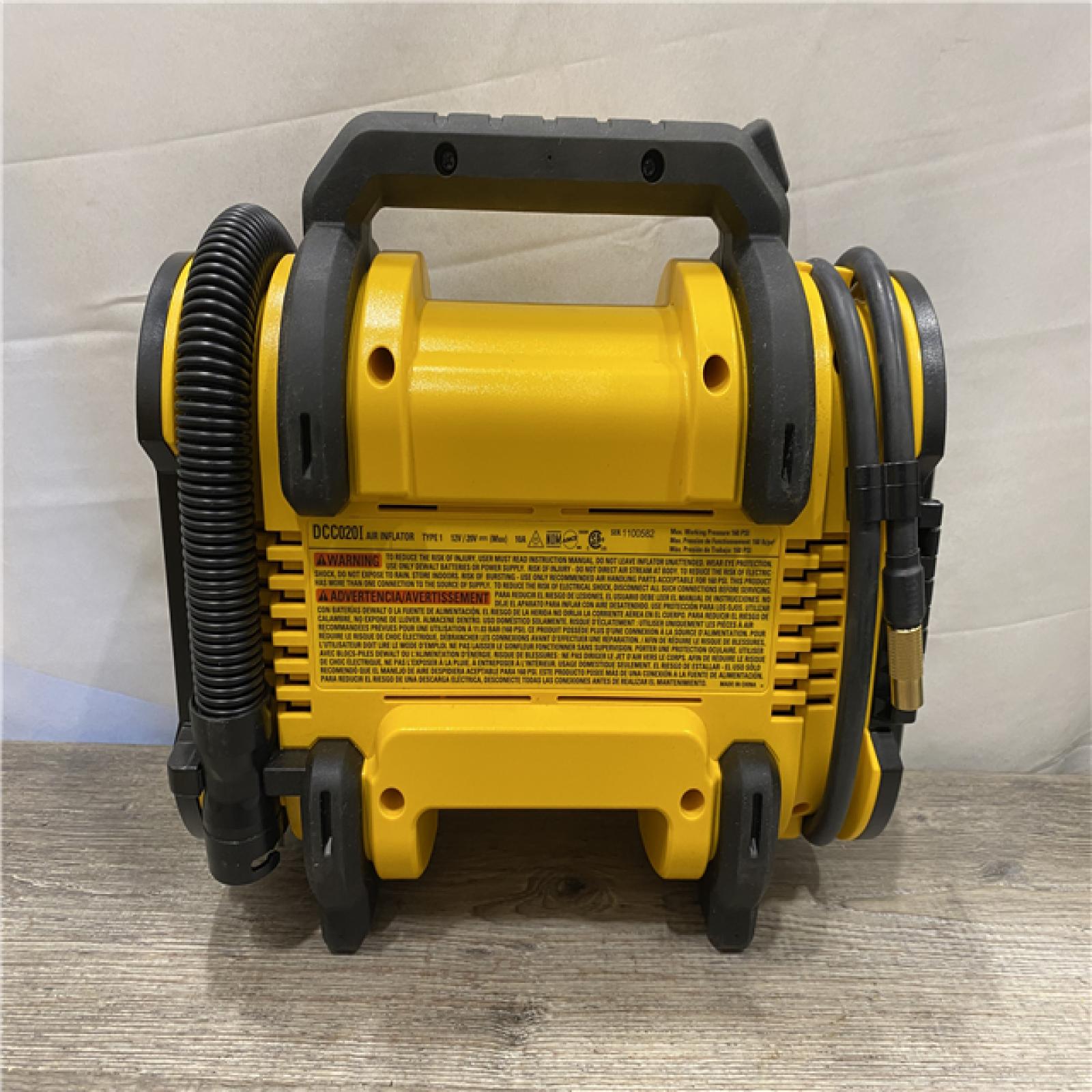 AS-IS DEWALT 20V MAX Cordless Electric Portable Inflator (Tool Only)