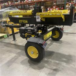Dallas Location - As-Is Champion Power Equipment Towable 27-Ton Log Splitter