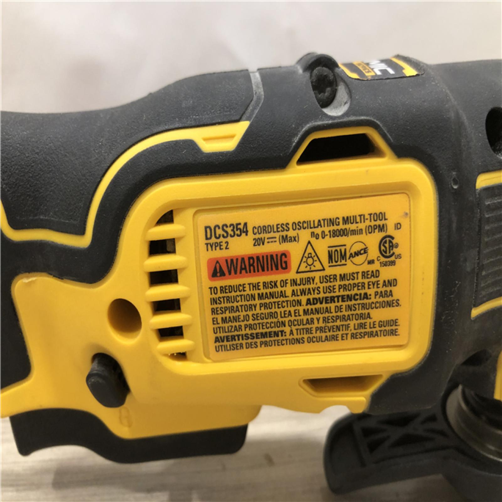 AS-IS DEWALT ATOMIC 20V MAX Cordless Oscillating Multi Tool (Tool Only)