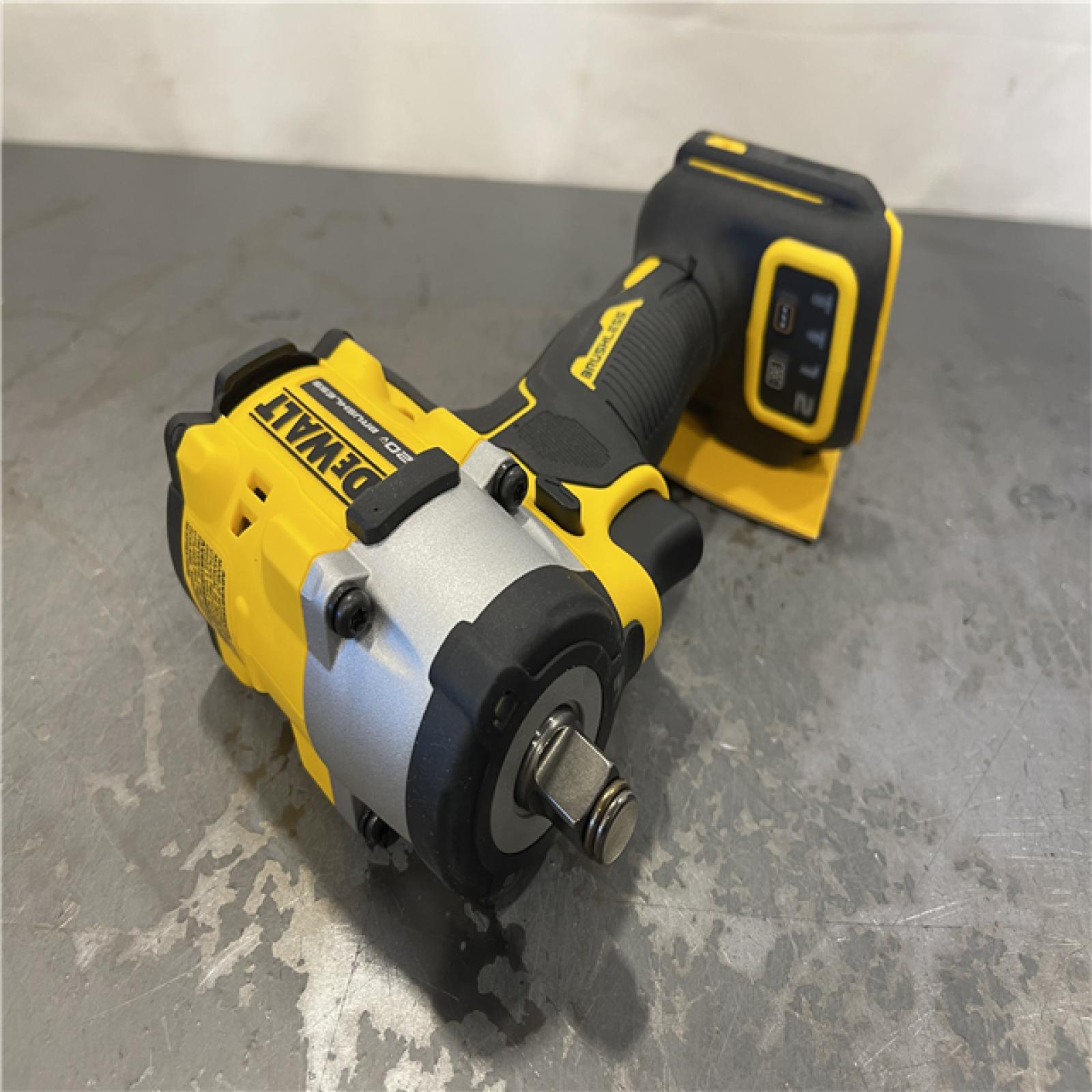 AS-IS - DEWALT ATOMIC 20V MAX Cordless Brushless 1/2 in. Variable Speed Impact Wrench