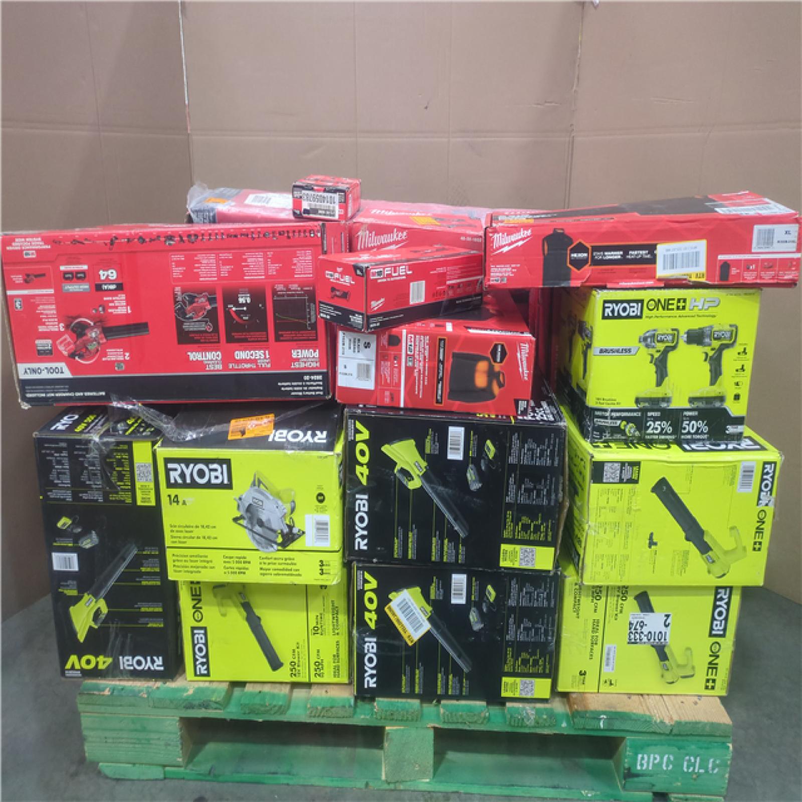 CALIFORNIA AS-IS TOOL PALLET