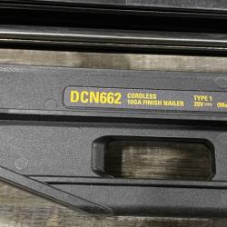 AS-IS DEWALT 20V MAX XR 16-Gauge Lithium-Ion Cordless Finish Nailer (Tool Only)