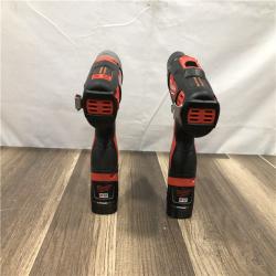 AS-IS Milwaukee 12V Lithium-Ion Cordless Drill Driver/Impact Driver Combo Kit