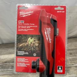 NEW - Milwaukee 12-Volt Lithium-Ion Cordless 9 GPM 0 hp. Submersible Stick Water Transfer Pump (Tool Only)