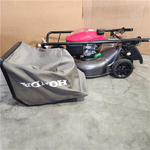 Houston Location - As-Is Honda 21 in. 3-in-1 Variable Speed Gas Walk Behind Self-Propelled Lawn Mower with Auto Choke - Appears IN USED Condition