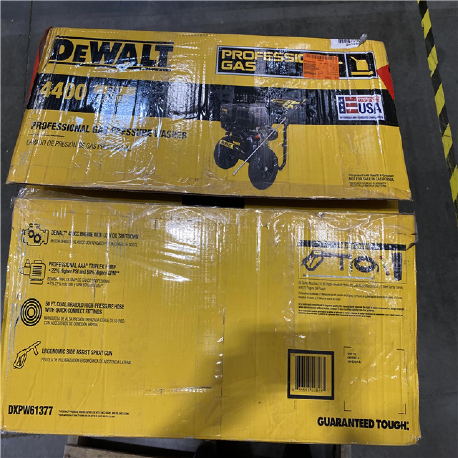 Dallas Location - As-Is DEWALT 4400 PSI 4.0 GPM Gas Pressure Washer