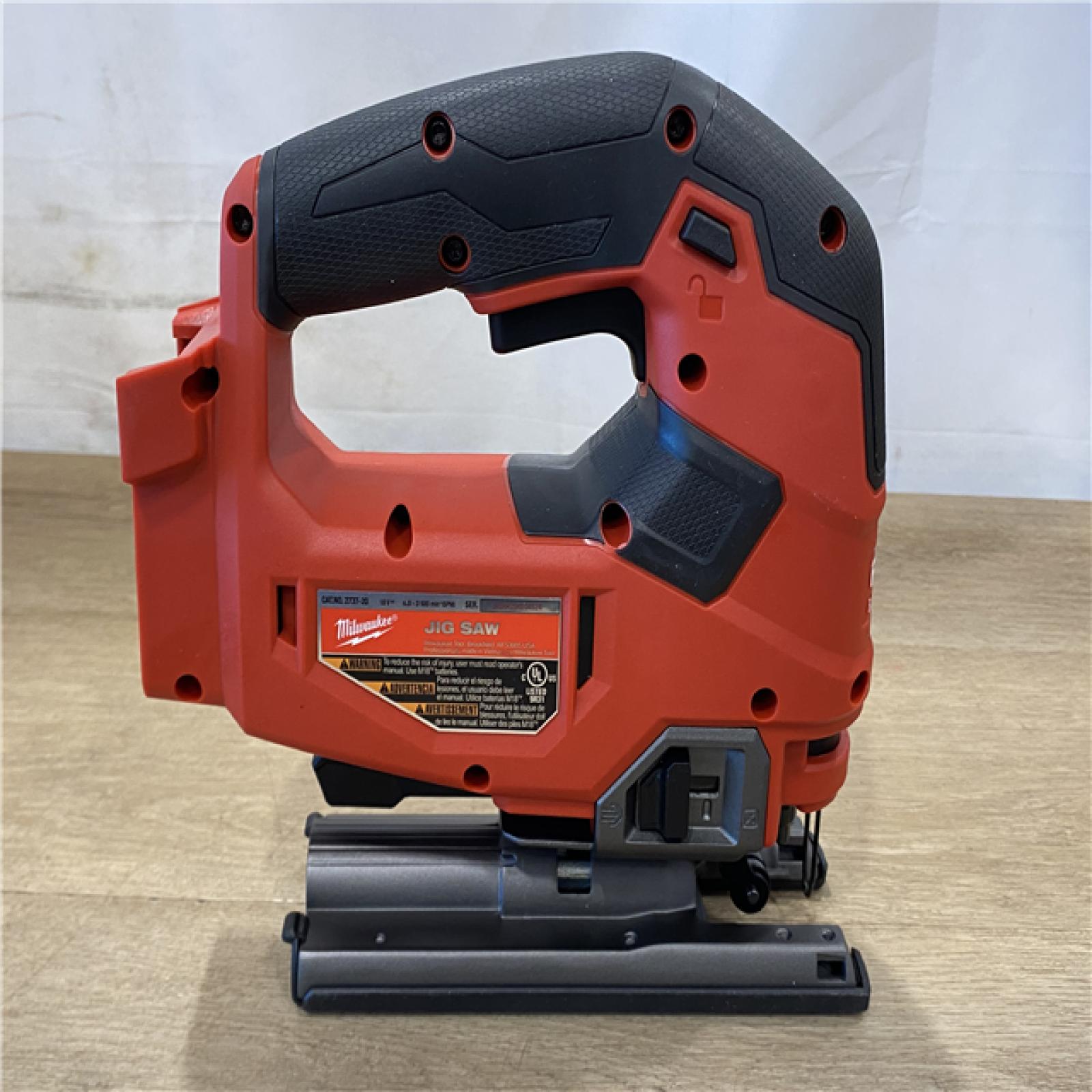 AS-IS Milwaukee FUEL 18V Lithium-Ion Brushless Cordless Jig Saw (Tool-Only)