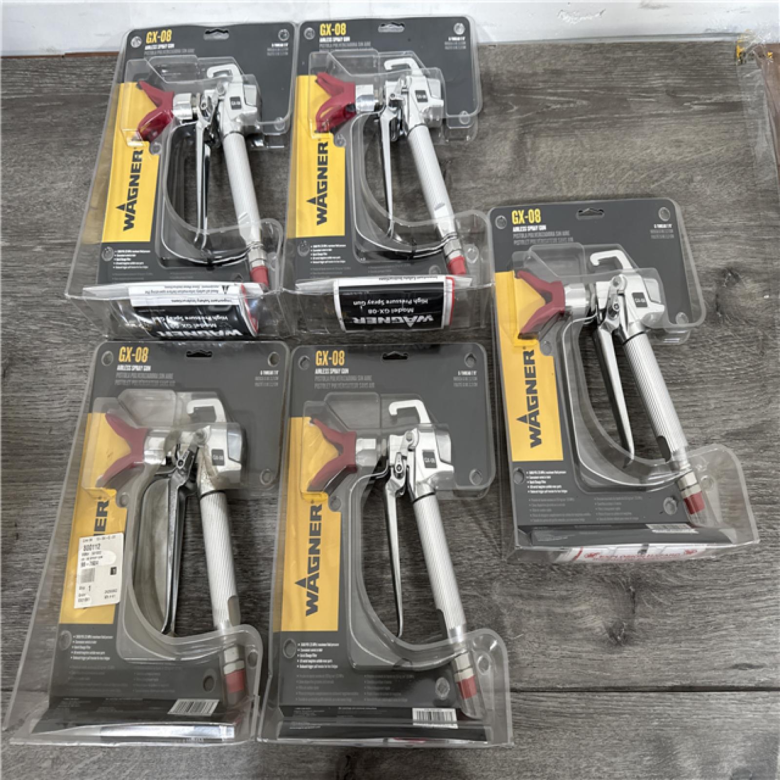 California NEW Wagner GX-08 Airless Spray Gun (5 Pieces)