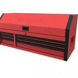 DALLAS LOCATION - Husky Heavy-Duty 52 in. W x 20 in. D 6-Drawer Matte Red Steel Top Tool Chest (4 UNITS)