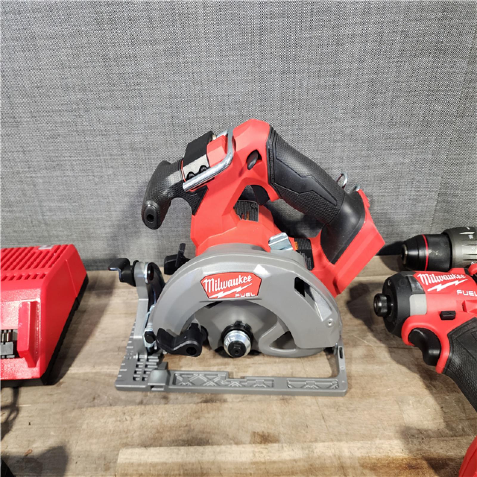 HOUSTON LOCATION - AS-IS M18 FUEL 18V Lithium-Ion Brushless Cordless Combo Kit with Two 5.0 Ah Batteries  1 Charger 1 Tool Bag