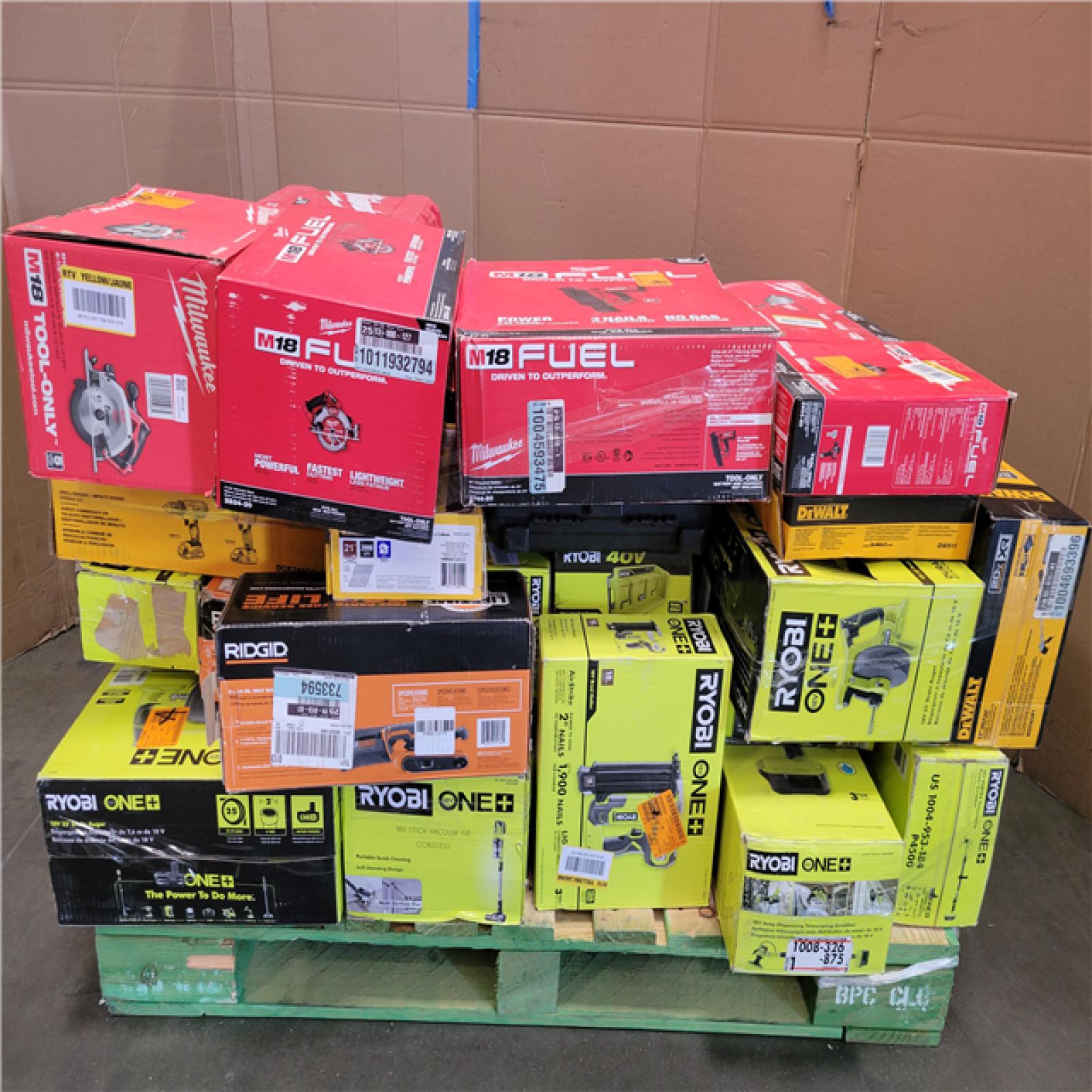 CALIFORNIA AS-IS TOOL PALLET