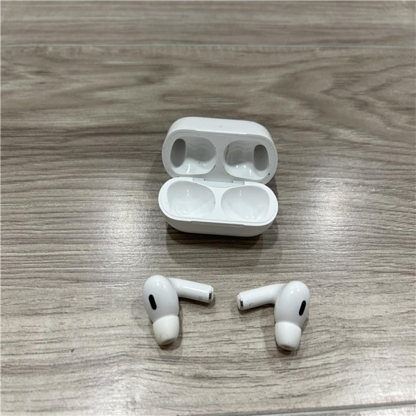 AS-IS Apple AirPods Pro (2nd Generation) with the USB-C MagSafe Charging Case
