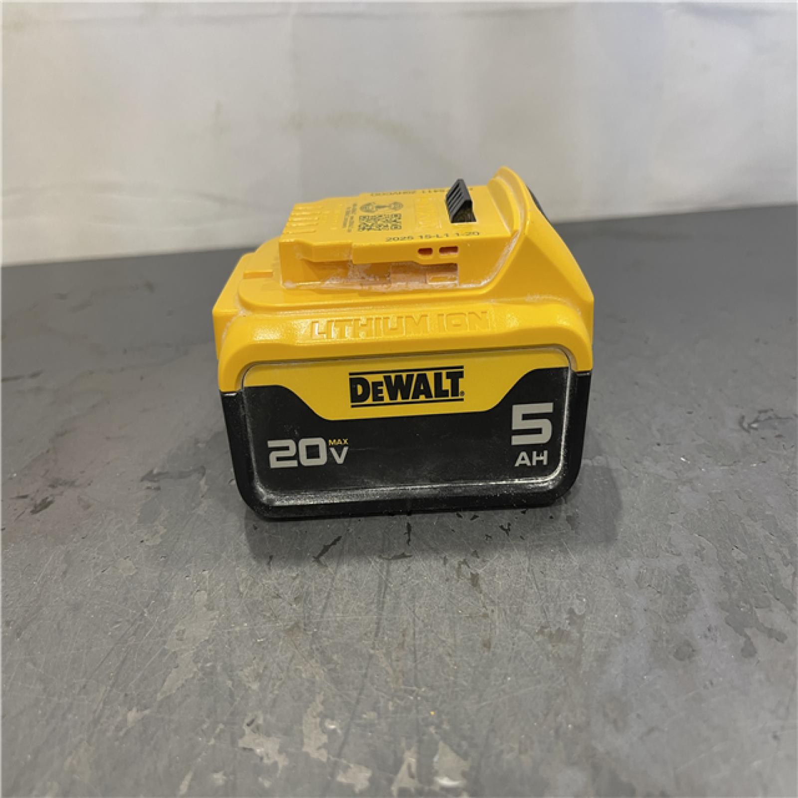 AS-IS - DEWALT 20-Volt Maximum XR 5.0 Ah Battery Pack and Charger