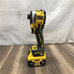 AS-IS DEWALT ATOMIC 20V MAX Lithium-Ion Cordless 1/4 in. Brushless Impact Driver Kit