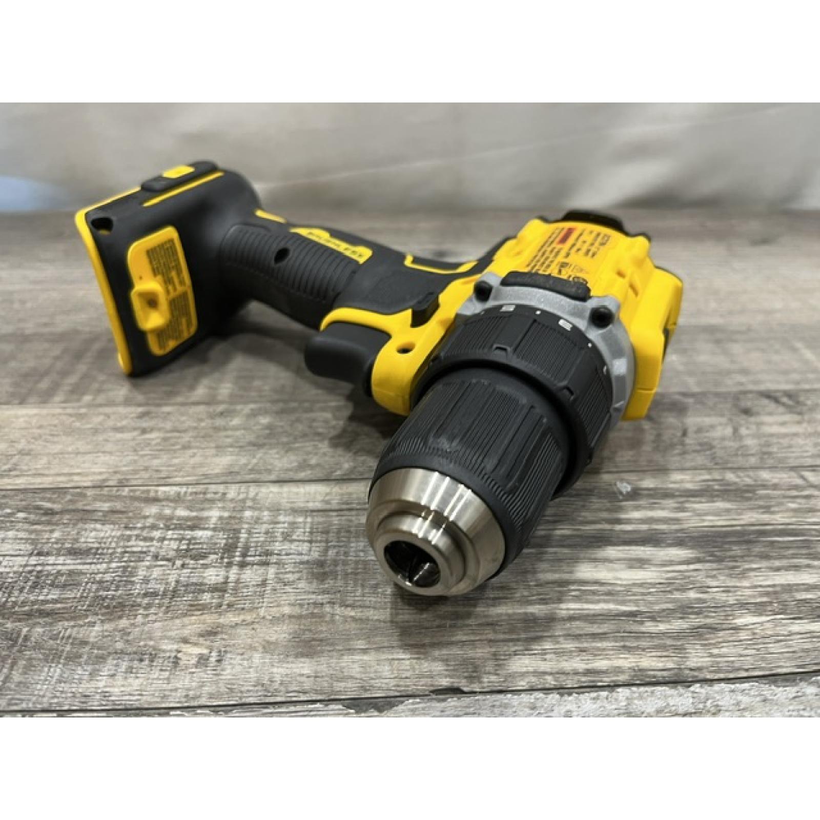 AS-IS DEWALT Atomic 20V Lithium-Ion Cordless Compact 1/2 in. Drill/Driver Kit