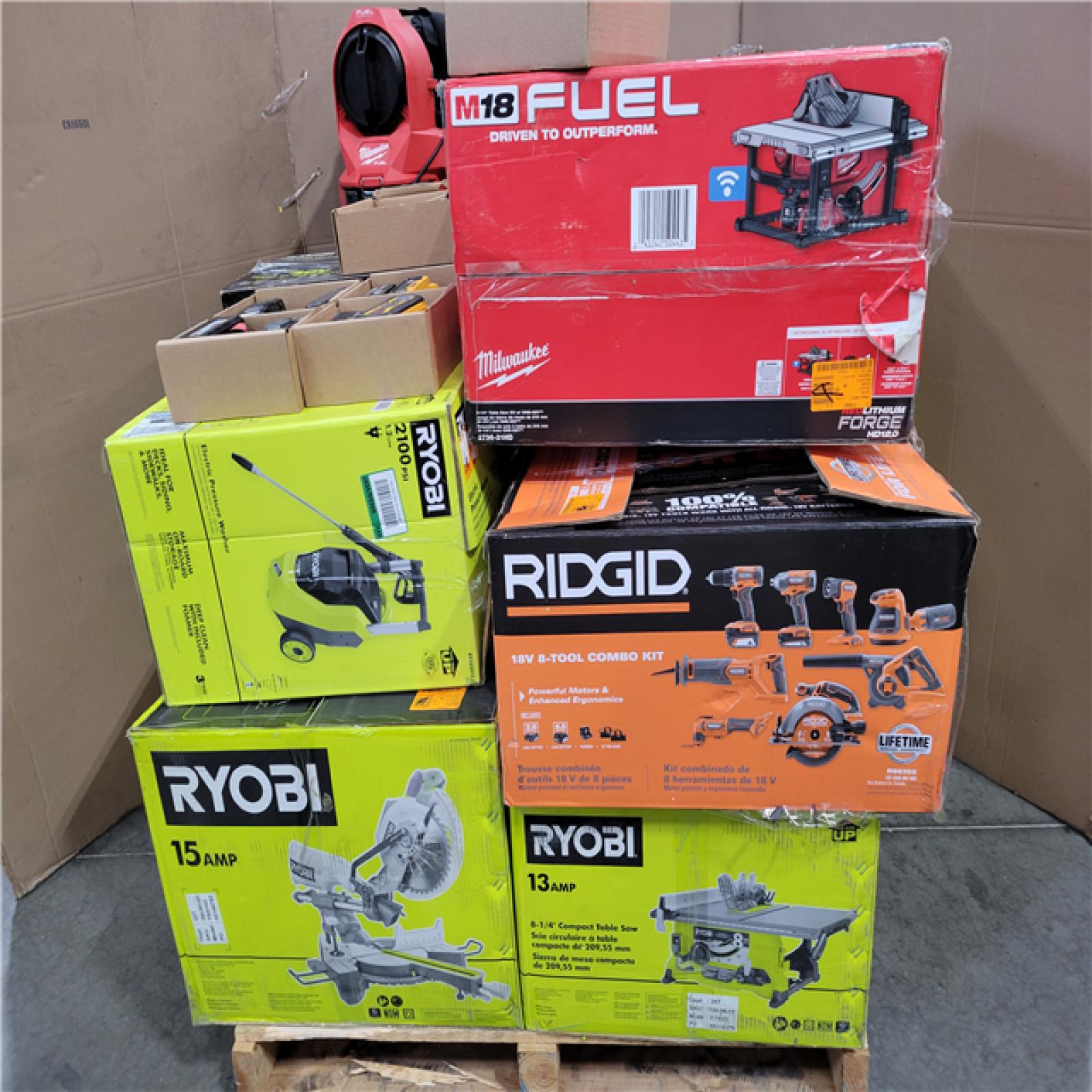 CALIFORNIA AS-IS TOOL PALLET