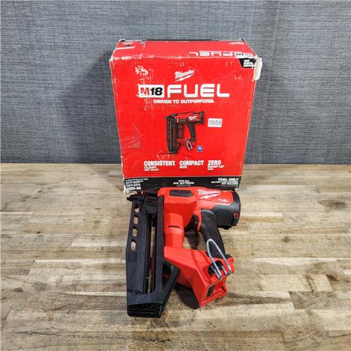 HOUSTON LOCATION - AS-IS MILWAUKEE 16 GAUGE STRAIGHT FINISH NAILER (TOOL ONLY)