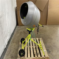 Houston Location - AS-IS Ryobi 5 cu.ft. Concrete Mixer