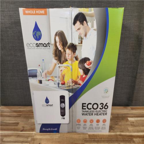 HOUSTON LOCATION - AS-IS (NEW) ECO36 TANKLESS ELECTRIC WATER HEATER