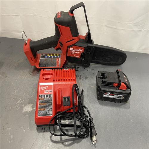 AS-IS - Milwaukee M18 FUEL 8 in. 18V Lithium-Ion Brushless HATCHET Pruning Saw Kit