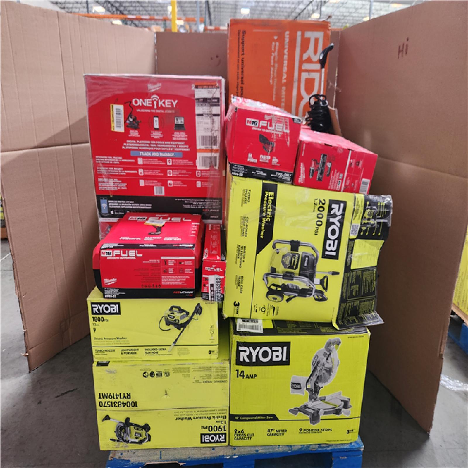 CALIFORNIA AS-IS TOOL PALLET