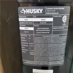 CALIFORNIA AS-IS HUSKY 60 GAL. AIR COMPRESSOR