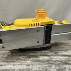 AS-IS DEWALT 20V MAX XR Cordless Brushless 3-1/4 in. Planer (Tool Only)