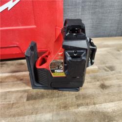 HOUSTON LOCATION - AS-IS Milwaukee-3632-21 M12 Green Beam Laser 360Â° 3-Plane Kit