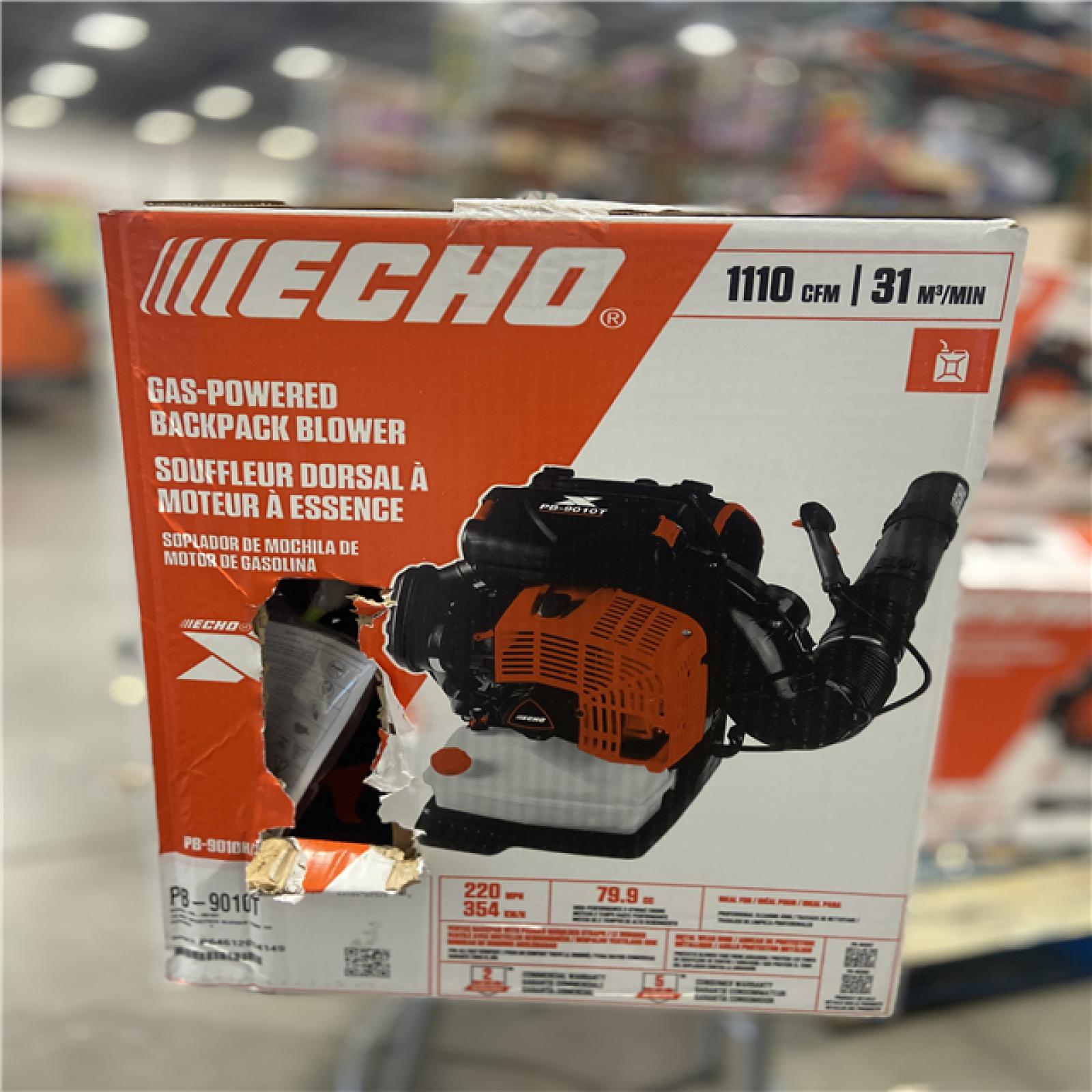 NEW! - 220 MPH 1110 CFM 79.9 Cc Gas 2-Stroke X Series Backpack Blower with Tube-Mounted Throttle