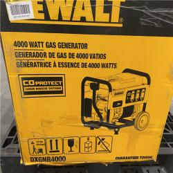 Dallas Location - As-Is  DEWALT 4000W Gasoline Portable Generator