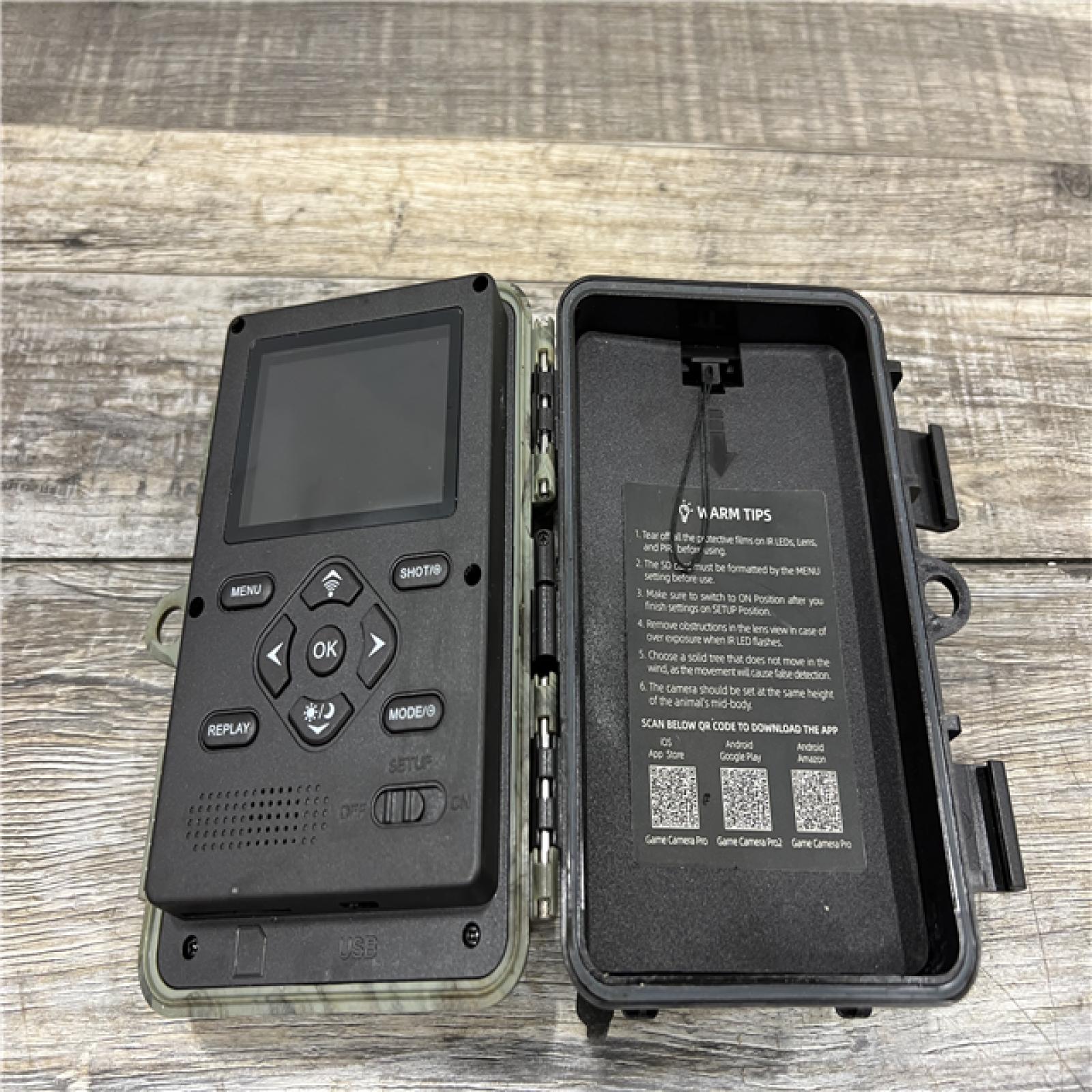 AS-IS iZeeker IG600 4K Dual Lens Trail Camera