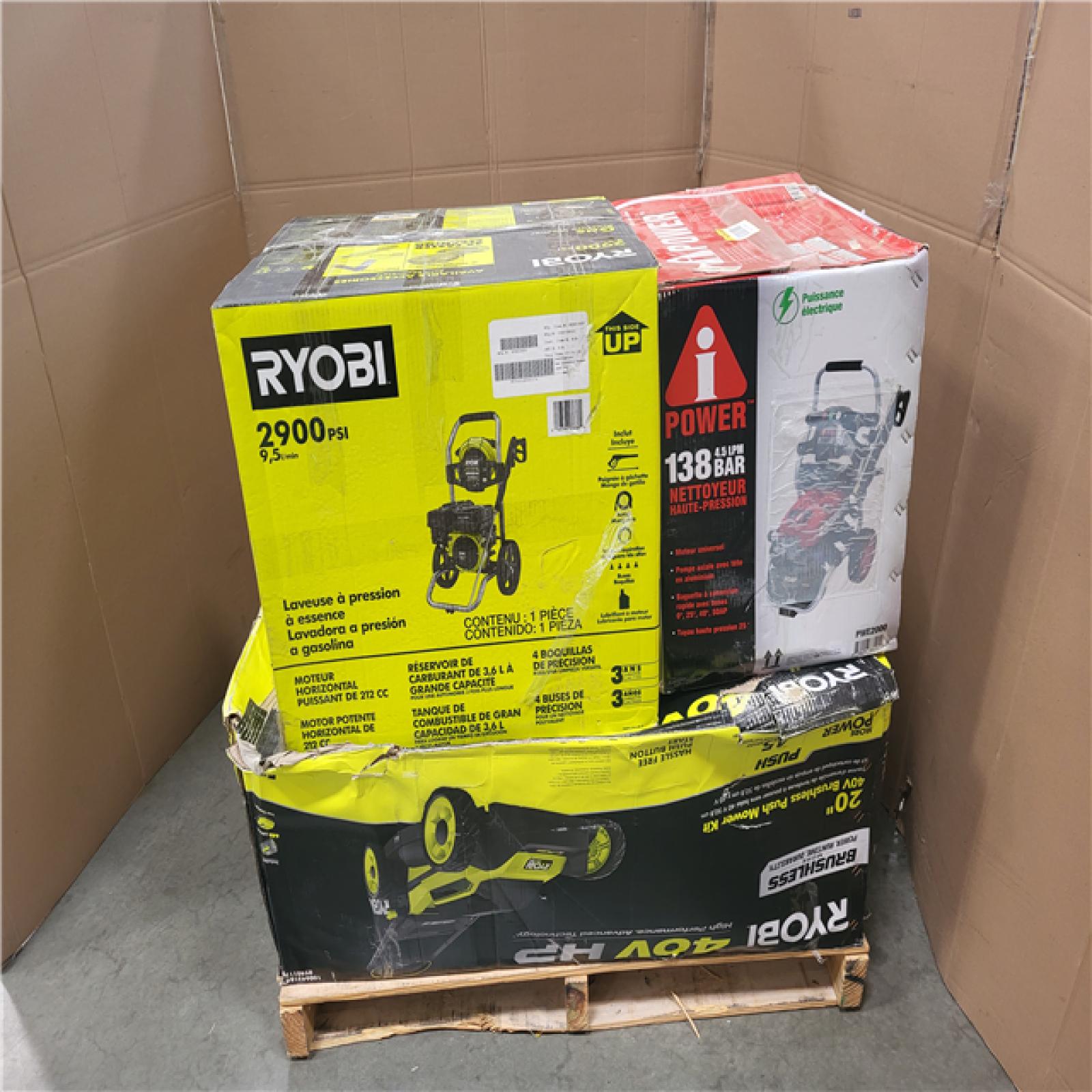CALIFORNIA AS-IS OUTDOOR POWER EQUIPMENT