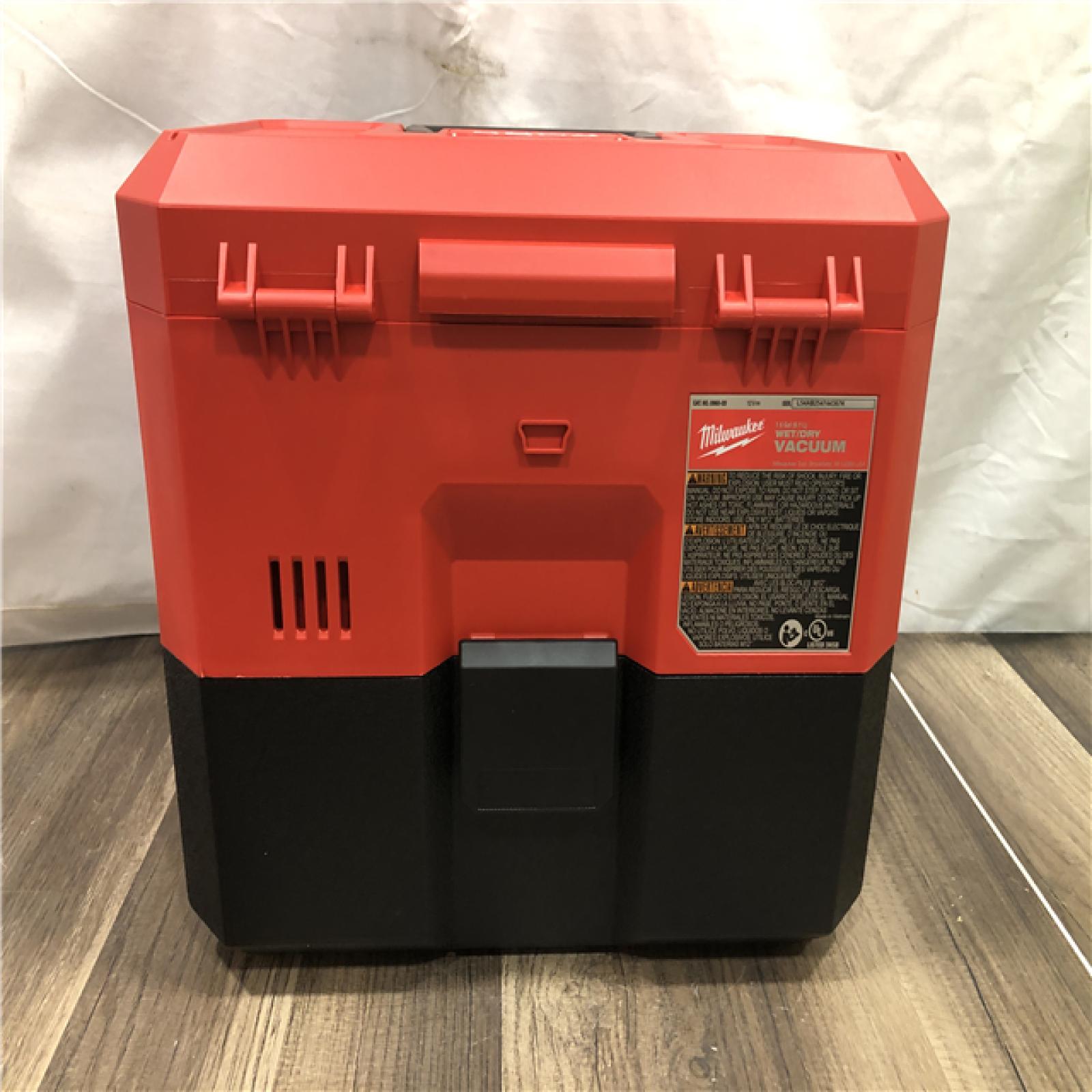 AS-IS Milwaukee  FUEL 12-Volt Lithium-Ion Cordless 1.6 Gal. Wet/Dry Vacuum (Vacuum-Only)