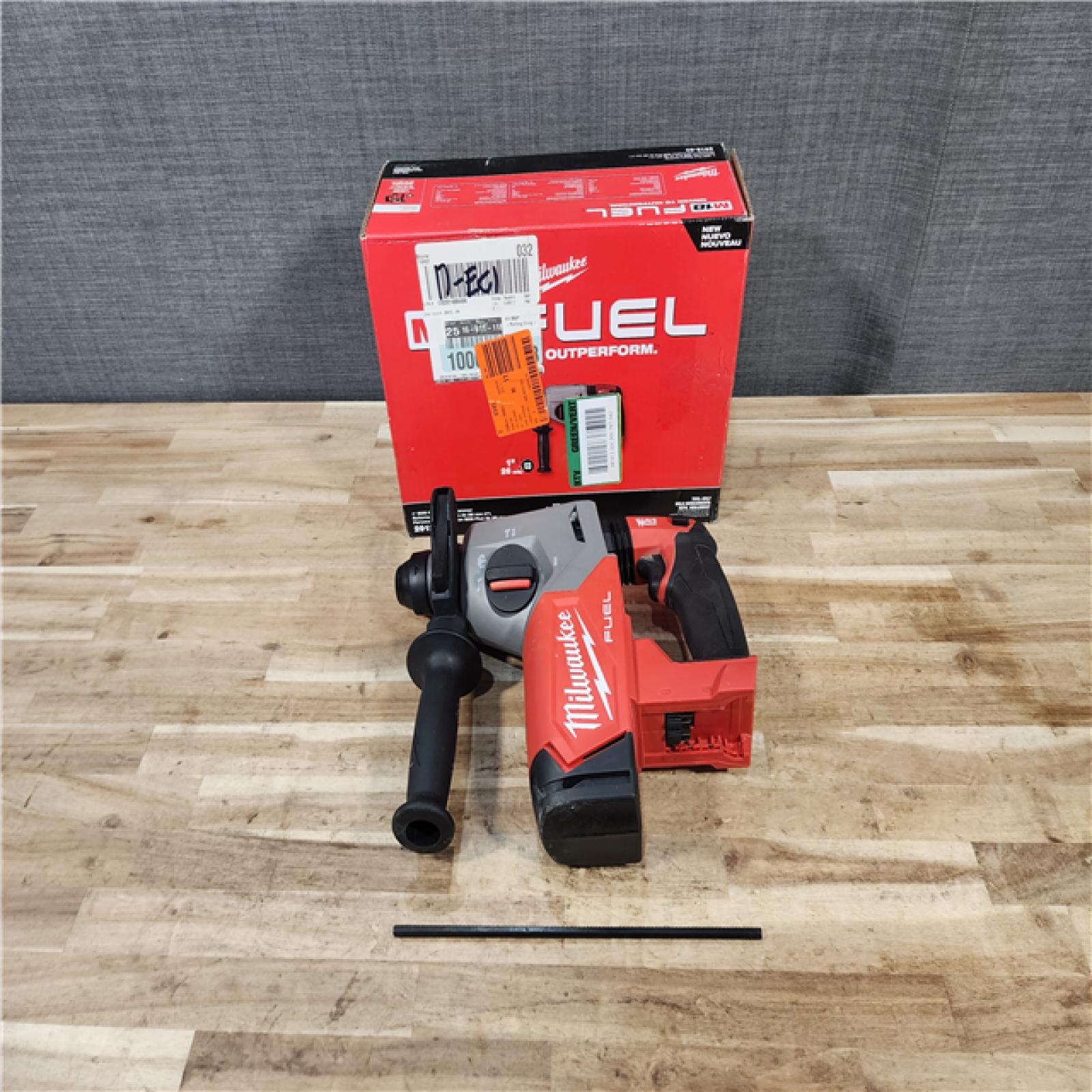 HOUSTON LOCATION - AS-IS Milwaukee  FUEL 18V Lithium-Ion Brushless Cordless 1 in. SDS-Plus Rotary Hammer (Tool-Only)