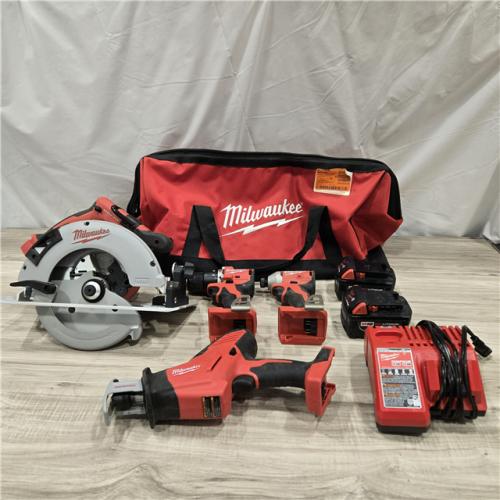 AS-IS Milwaukee M18 4-Tool Combo Kit