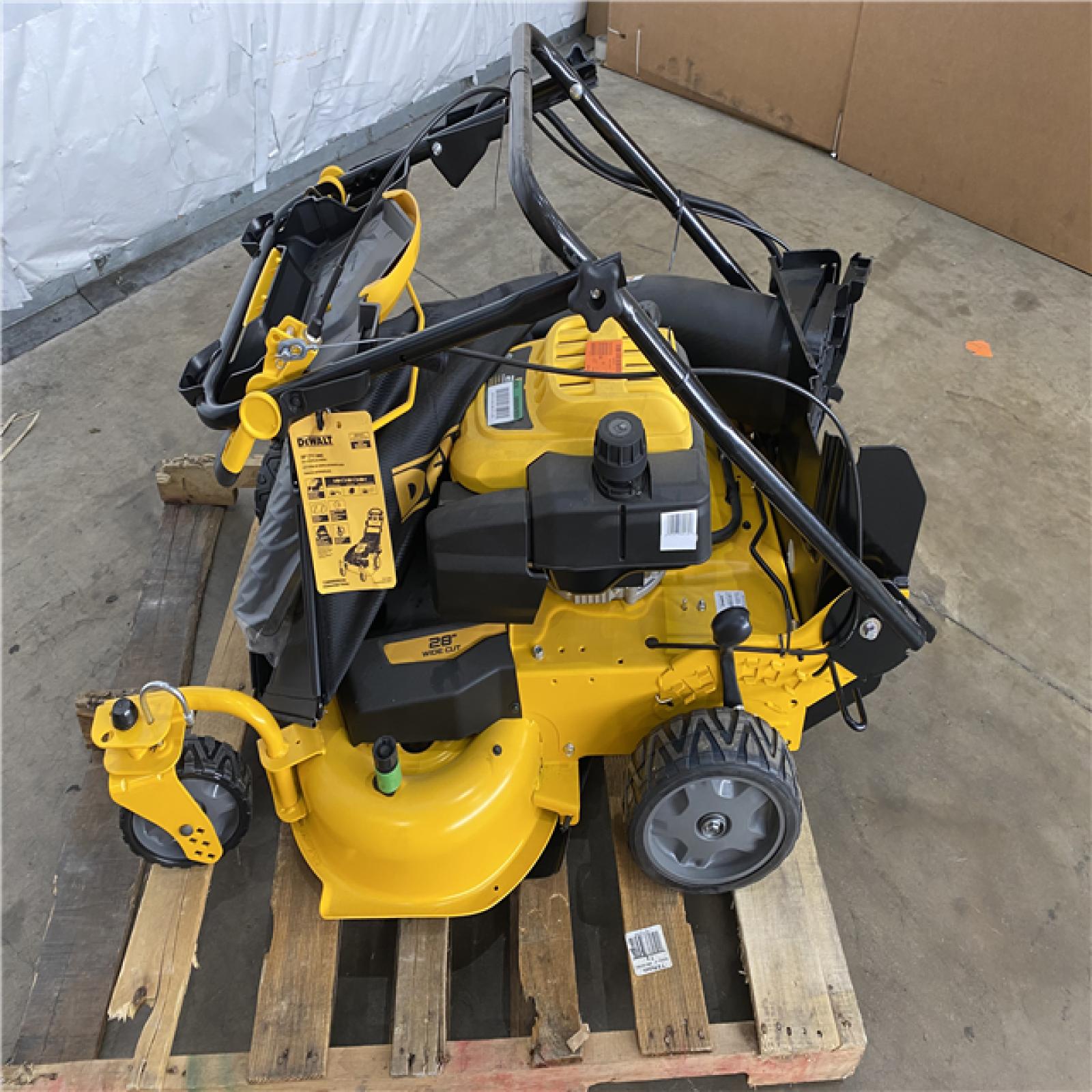 Houston Location AS IS - DEWALT 28 Lawnmower
