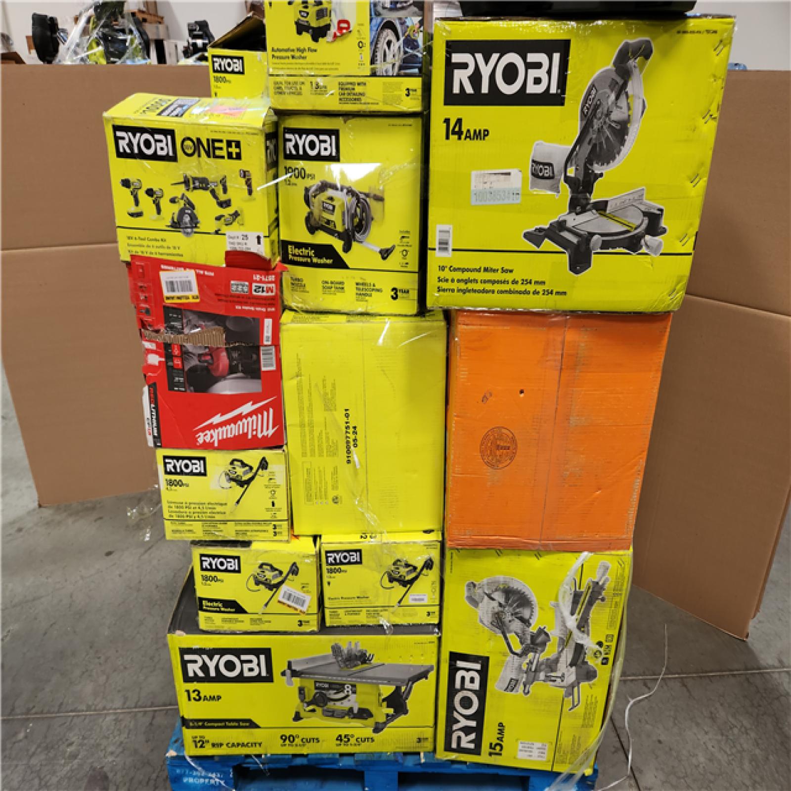CALIFORNIA  AS-IS TOOL PALLET