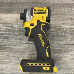 AS-IS DEWALT ATOMIC 20V MAX Lithium-Ion Cordless 1/4 in. Brushless Impact Driver Kit