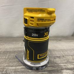 AS-IS DEWALT 20V MAX XR Cordless Brushless Fixed Base Compact Router (Tool Only)