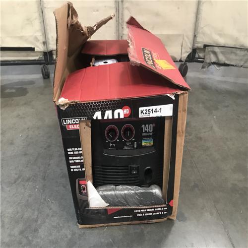 California AS-IS 140 Amp Weld Pak 140 HD MIG Wire Feed Welder with Magnum 100L Gun,115V