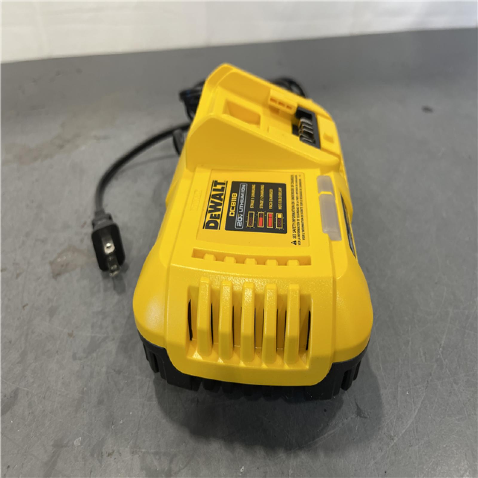AS-IS - DeWalt 20V MAX / 60V MAX FLEXVOLT Lithium-Ion Fan Cooled Fast Battery Charger