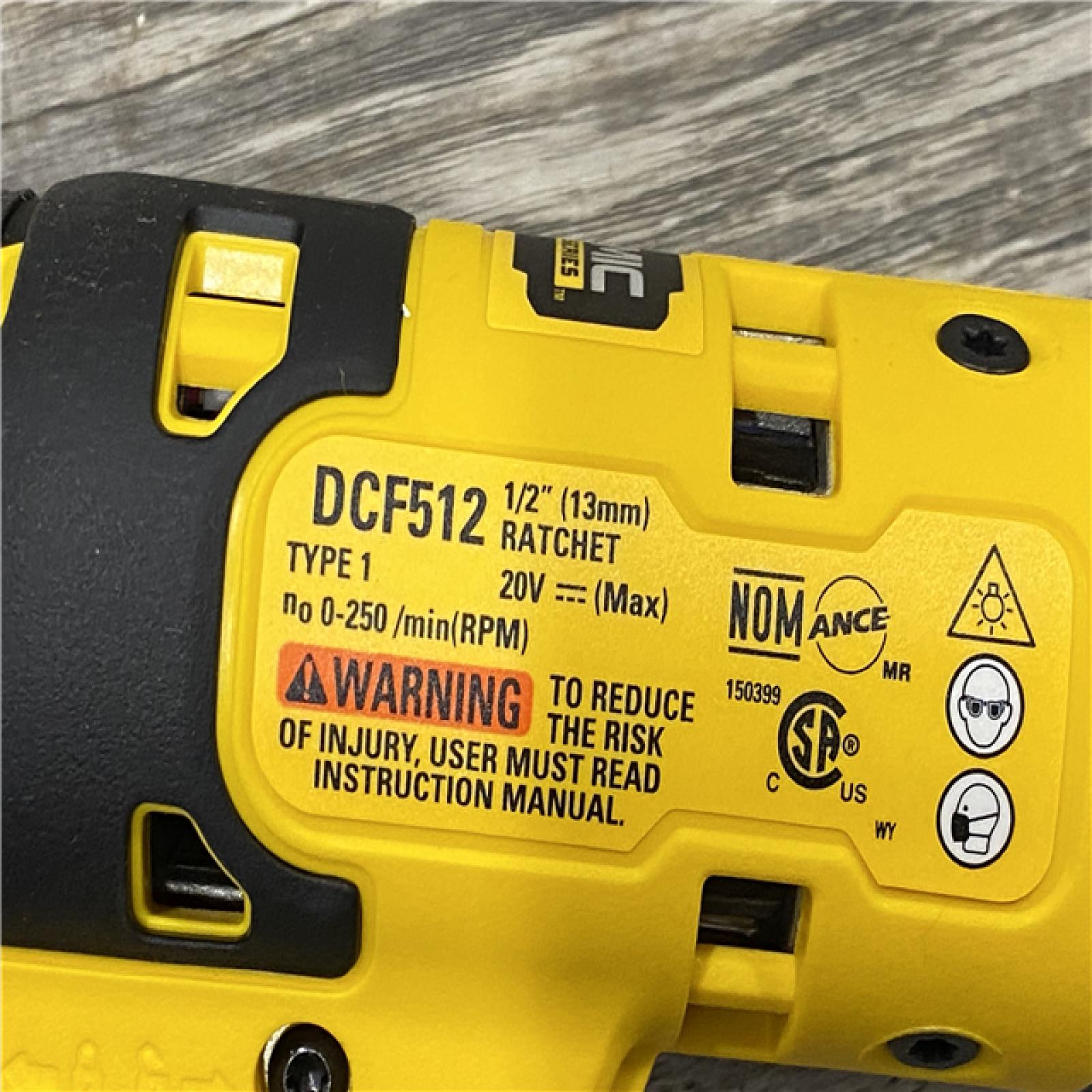 AS-IS DEWALT ATOMIC 20V MAX Cordless 1/2 in. Ratchet (Tool Only)