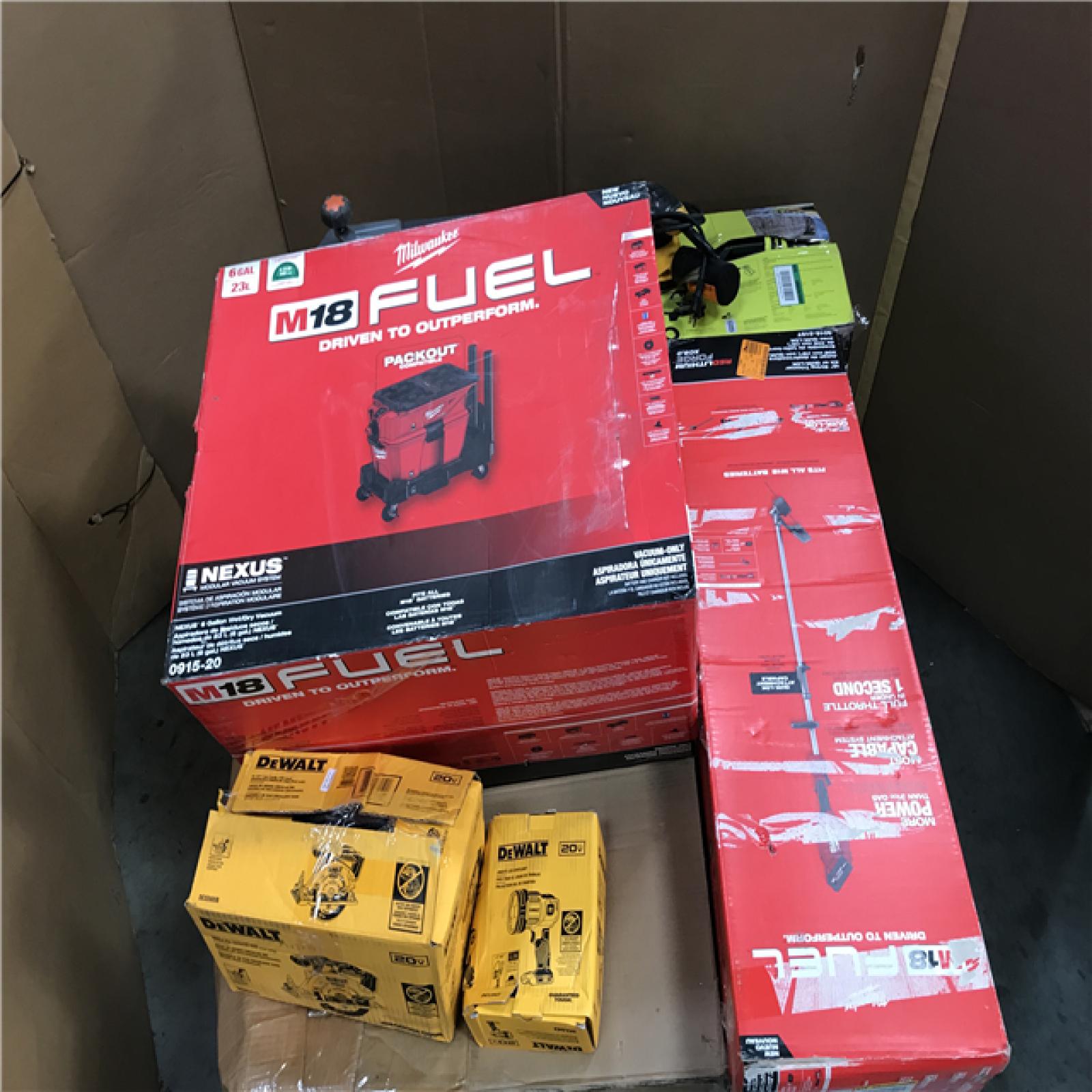 CALIFORNIA AS-IS TOOL PALLET