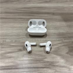 AS-IS Apple AirPods Pro (2nd Generation) with the USB-C MagSafe Charging Case