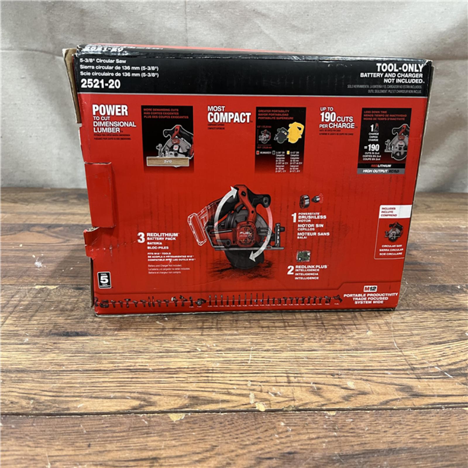 NEW M12 FUEL 12V Lithium-Ion Brushless 5-3/8 in. Cordless Circular Saw (Tool-Only)