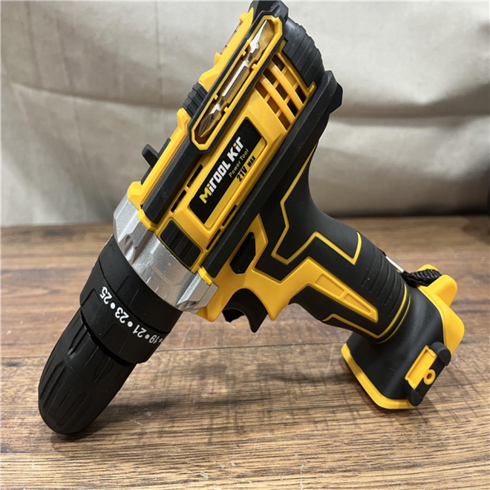 AS-IS DEWALT 20V MAX Cordless Brushless Hammer Drill/Driver 2 Tool Combo Kit with FLEXVOLT ADVANTAGE