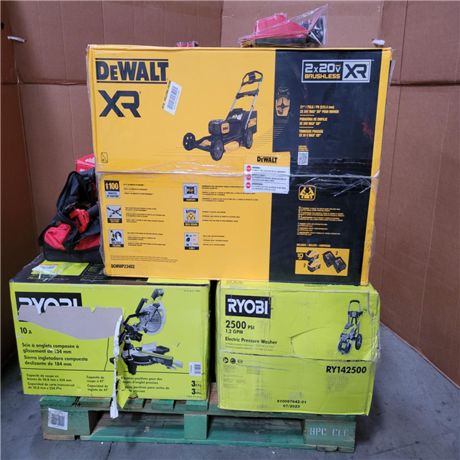 CALIFORNIA AS-IS TOOL PALLET