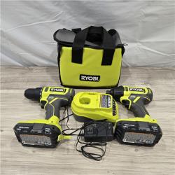 AS-IS ONE+ 18V Cordless 2-Tool Combo Kit