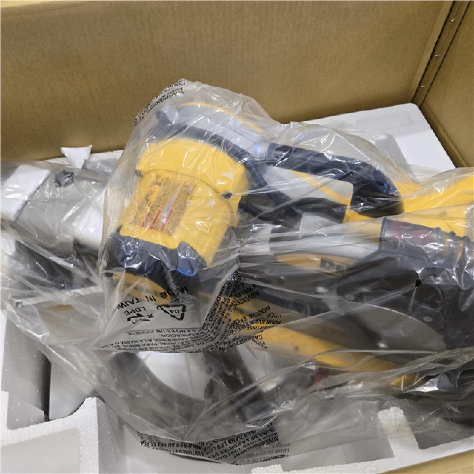 AS-IS DEWALT 12-in Dual Bevel Sliding Compound Miter Saw